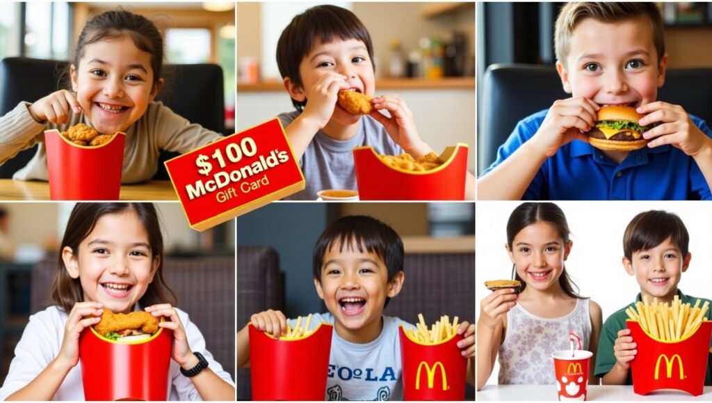 Don’t Miss Out! Free McDonald’s Gift Card Giveaway 2025 – Sign Up Now