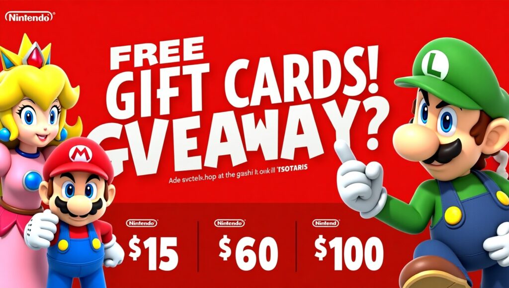 Legit Sites to Score Free Nintendo Gift Card Codes for 2025